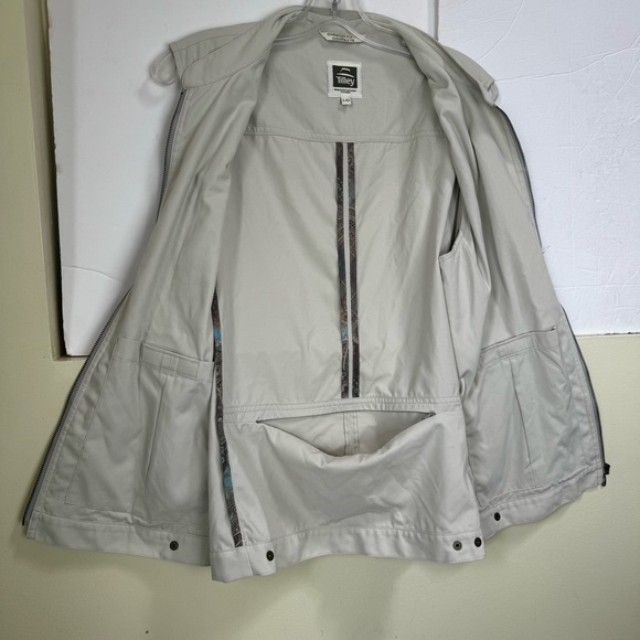 Tilley Utility Pocket Safari Lightweight Outdoor Hiking Travel Vest Nylon Tan L - Picture 3 of 15